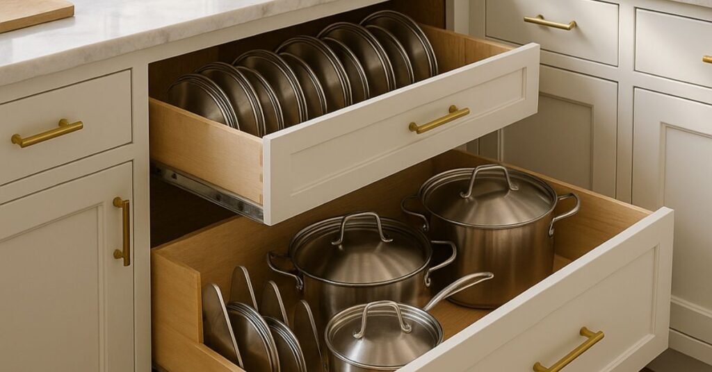 Creating a System for Lids and Pots