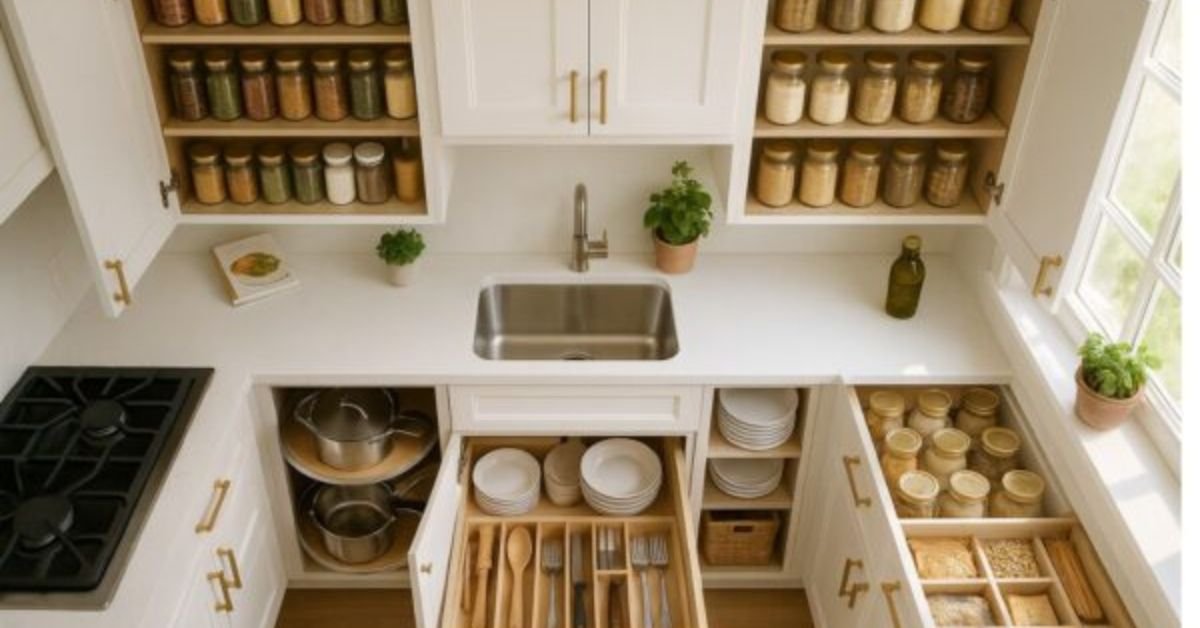 How to Organize your Kitchen Storage