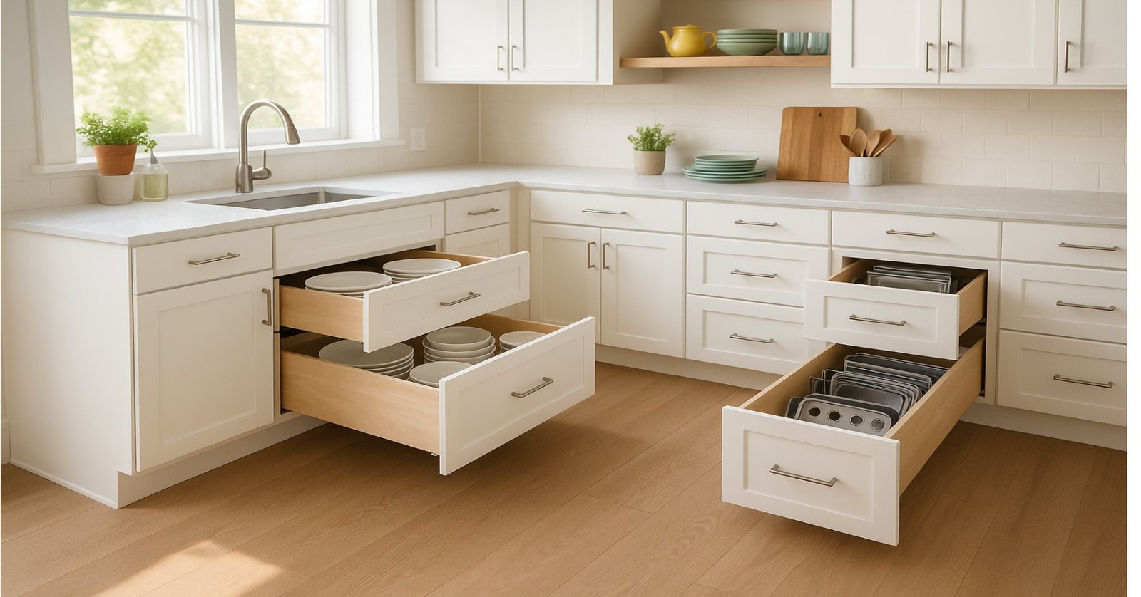 Small kitchen storage hacks