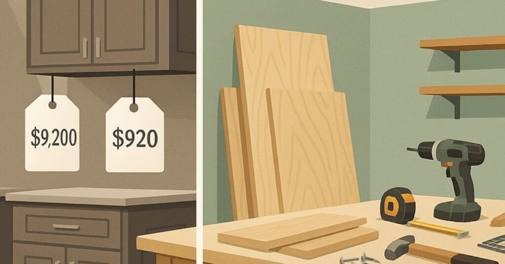 Why Build Your Own Kitchen Storage Cabinets