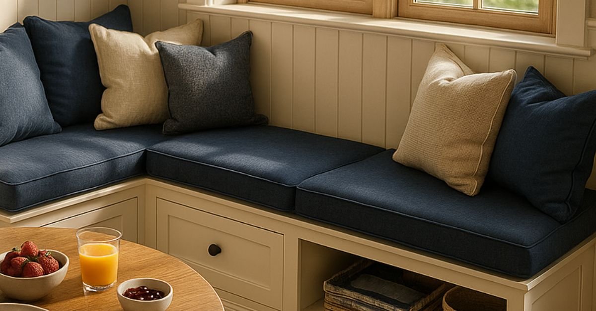 How to Build a Kitchen Nook Bench Seating with Storage