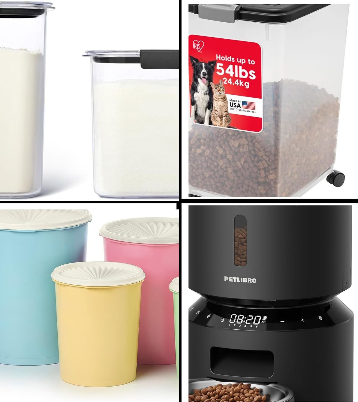 best pet food storage containers