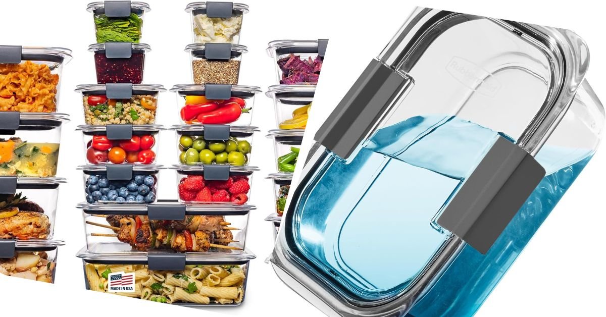 rubbermaid brilliance 44 piece set