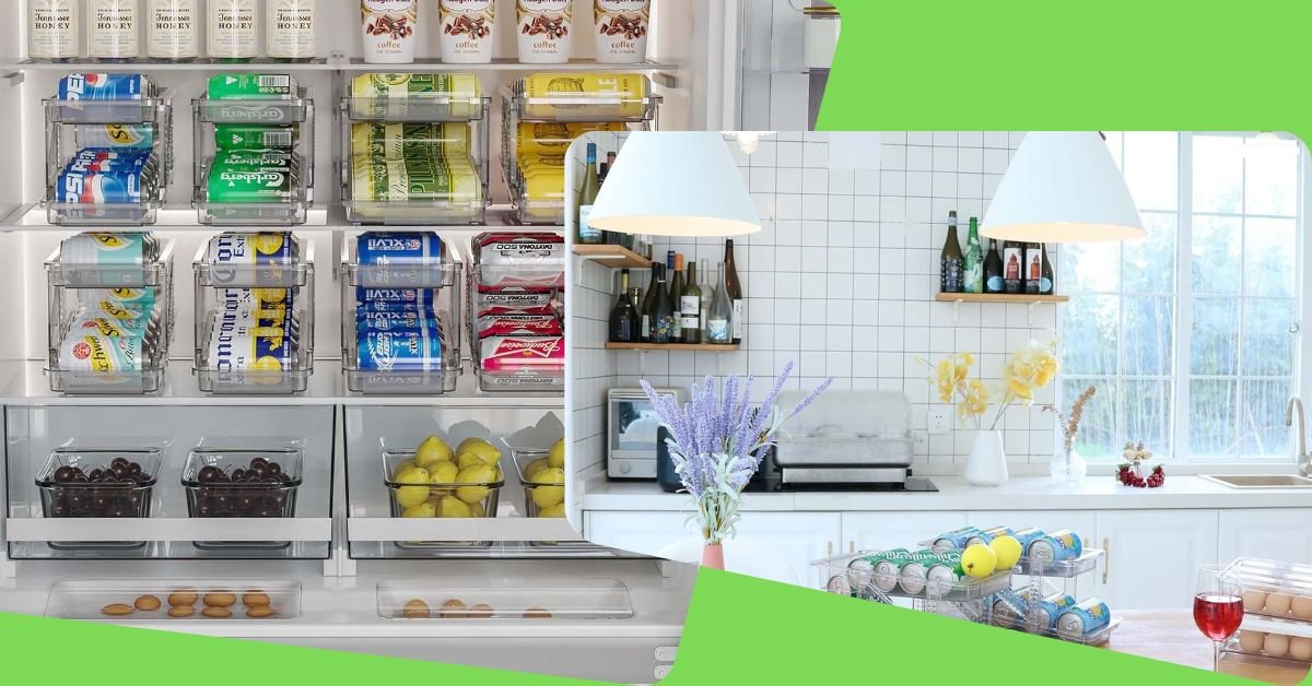 soda can organizer for refrigerator